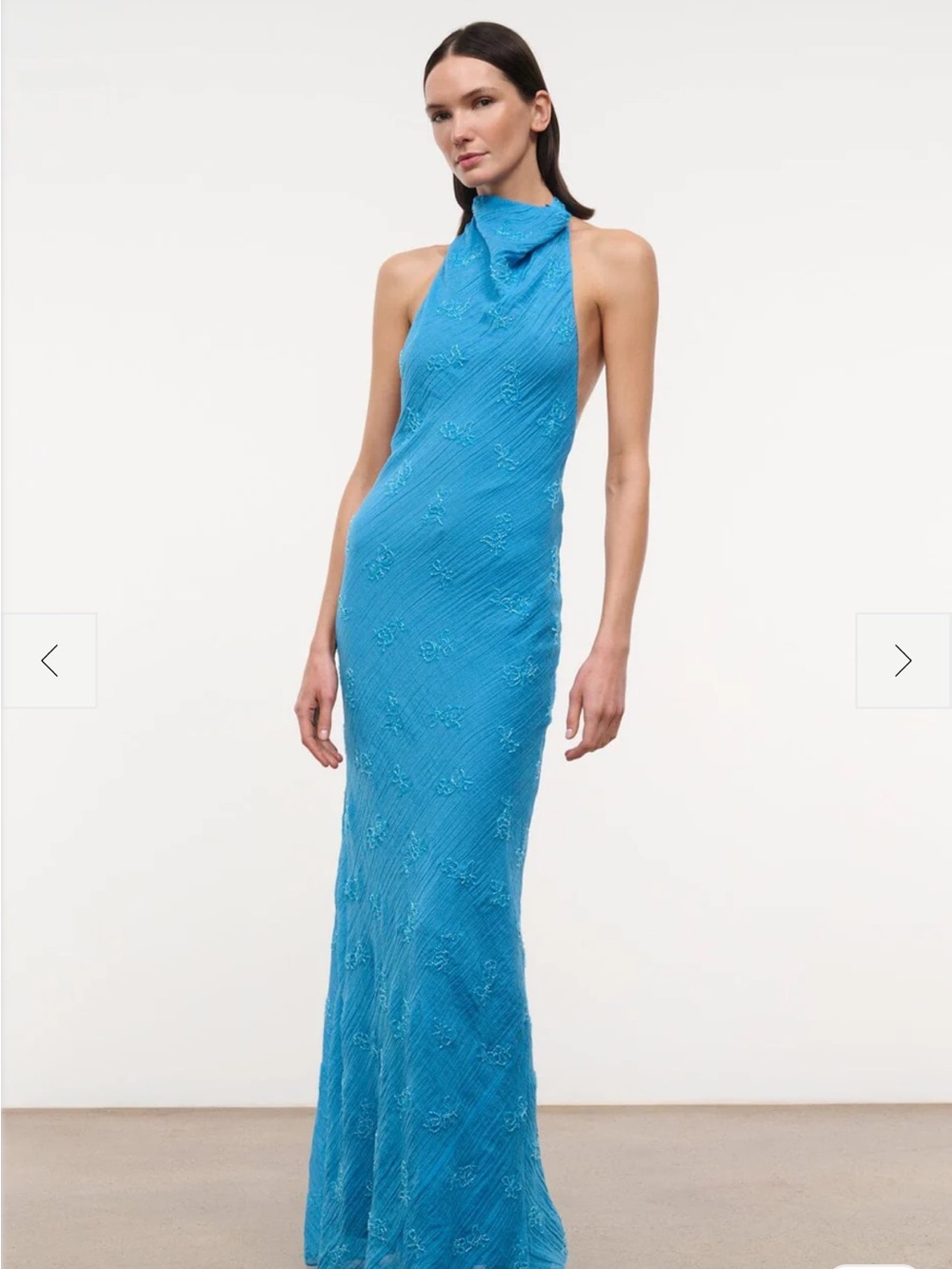 STAUD ROSELLE DRESS - PACIFIC
